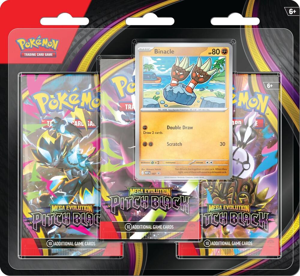 Pitch Black 3 Pack Blister(Limit 1 per Customer)