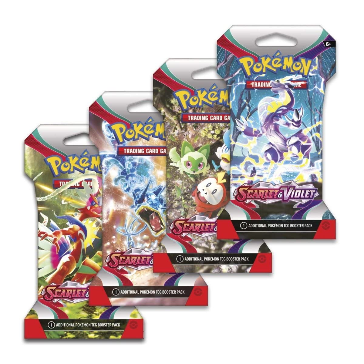 Scarlet & Violet Base Set Sleeved Booster Packs