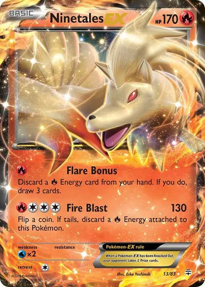 (LP) Ninetales EX 13/83 Generations