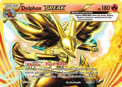 Delphox BREAK 14/124 XY-Fates Collide