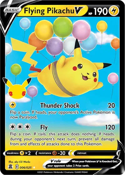 Flying Pikachu V 006/025 Celebrations