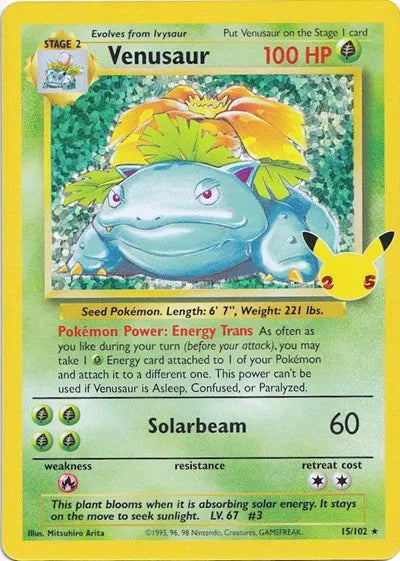 Venusaur 15/102 Celebrations