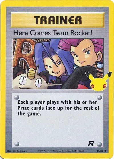 Here Comes Team Rocket! 15/82 Celebrations