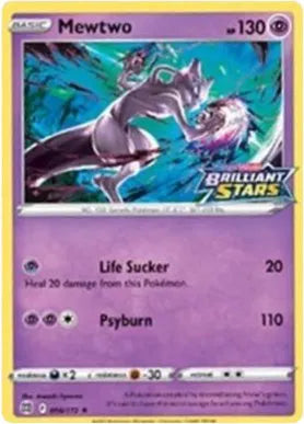 Mewtwo 056/172 Brilliant Stars (Stamped)