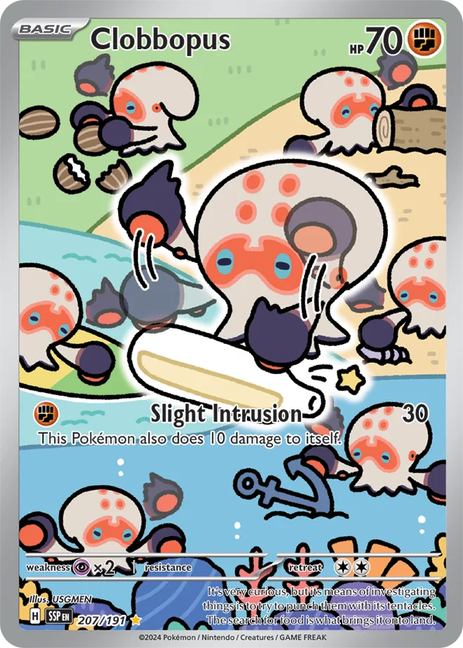 Clobbopus 207/191 Surging Sparks