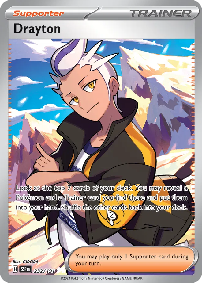 Drayton 232/191 Surging Sparks