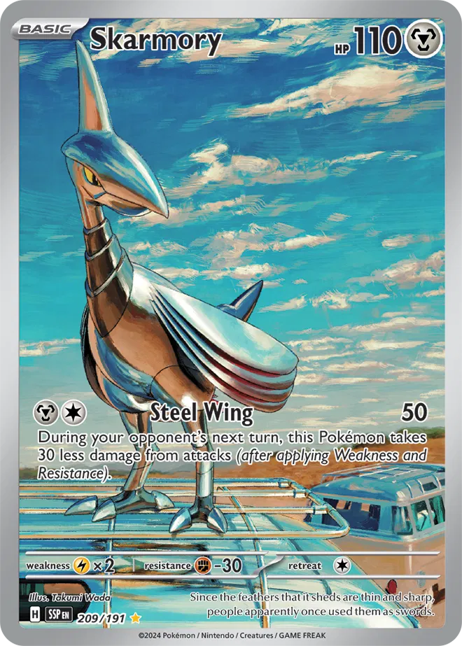 Skarmory 209/191 Surging Sparks