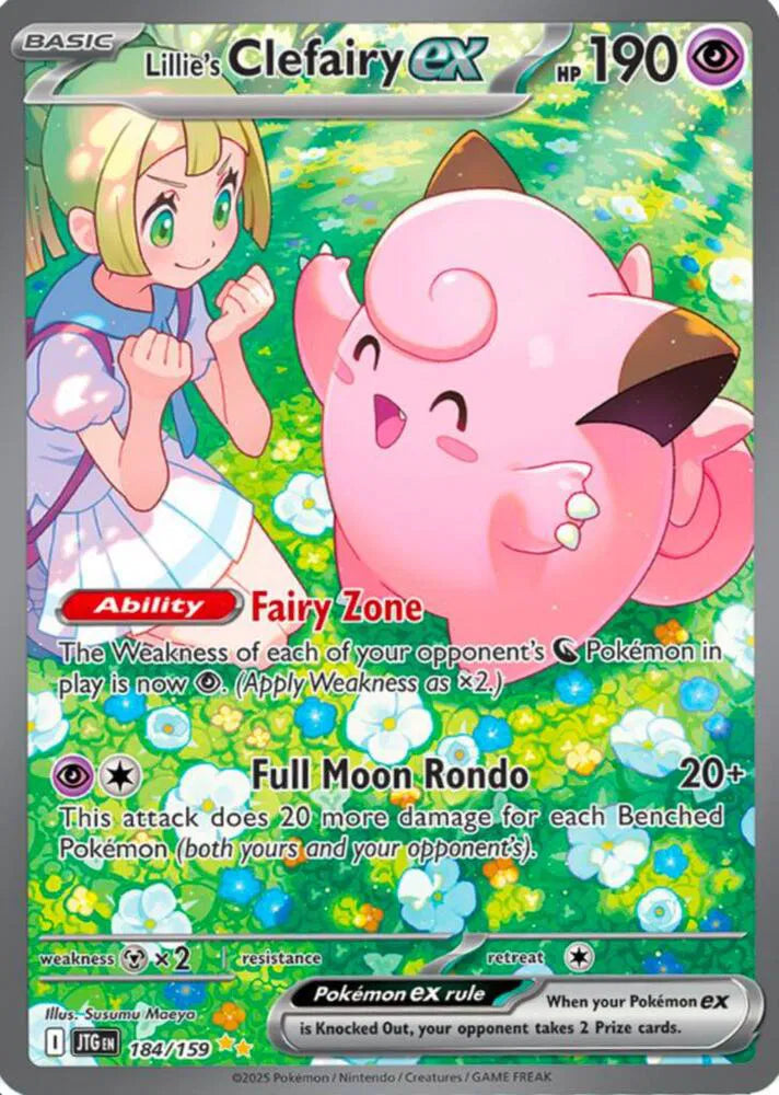 Lillie's Clefairy ex 184/159 Journey Together