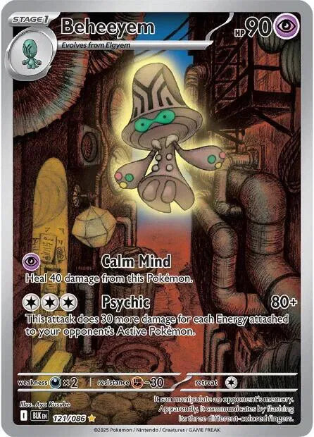 Beheeyem 121/086 Black Bolt