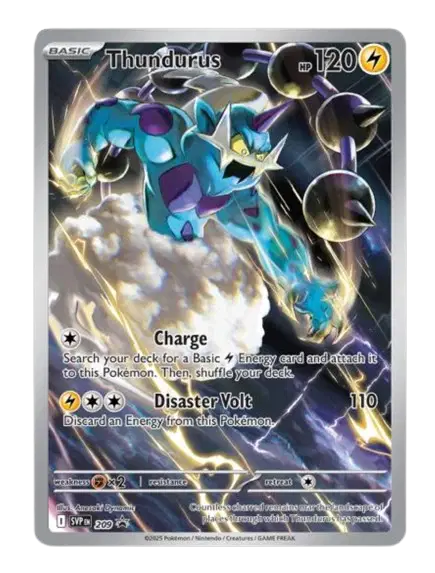 Thundurus Black Star Promo 209 Sealed