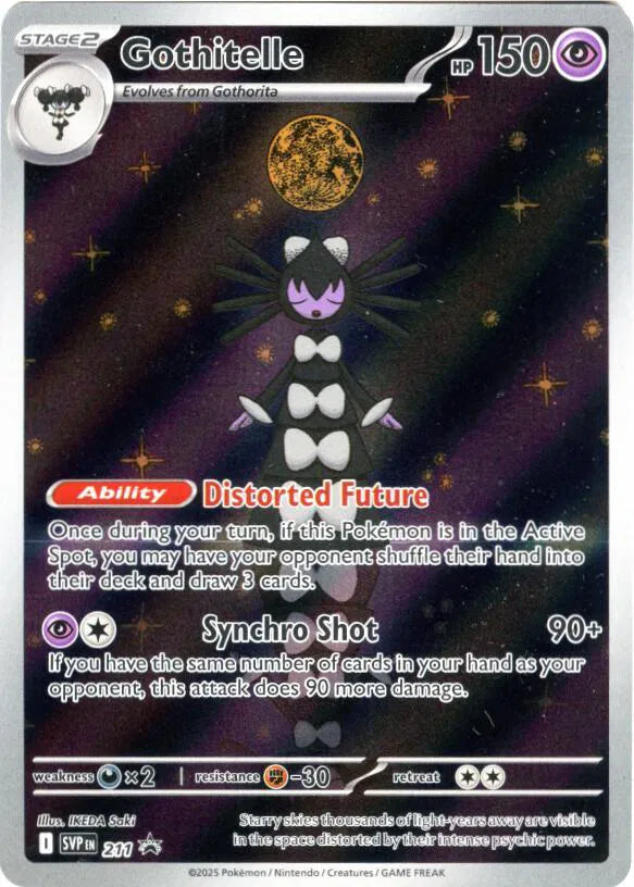 Gothitelle 211 Black Star Promo