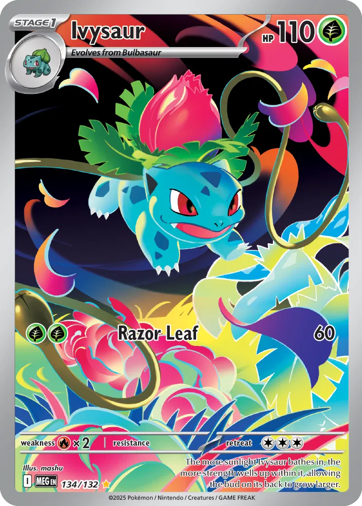Ivysaur 134/132 Mega Evolution