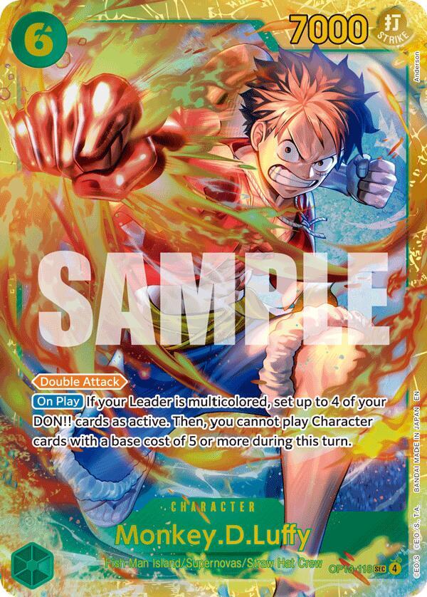 Monkey.D.Luffy OP13-118 (SEC)