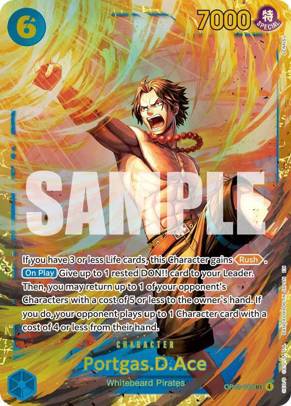 Portgas.D.Ace (SEC) OP13-119