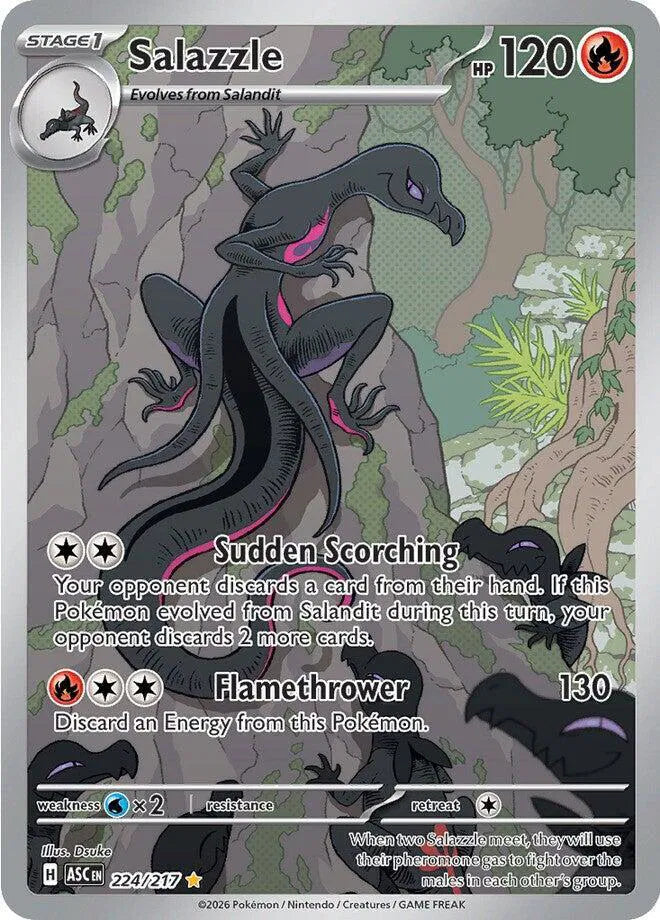Salazzle 224/217 Ascended Heroes