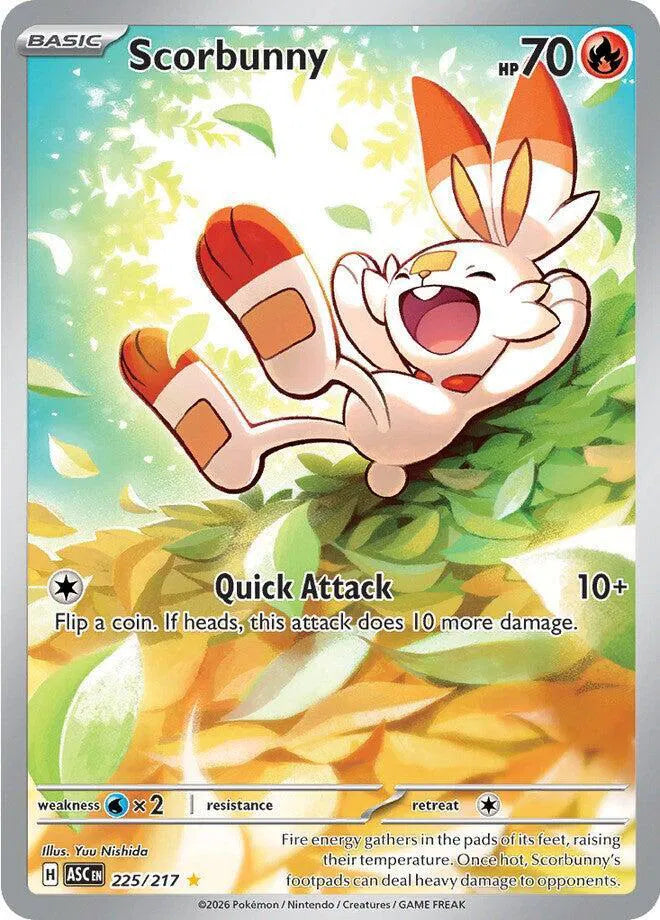 Scorbunny 225/217 Ascended Heroes