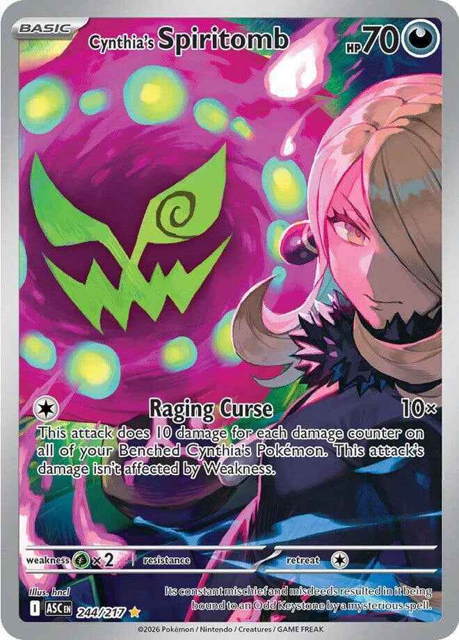 Cynthia's Spiritomb 244/217 Ascended Heroes