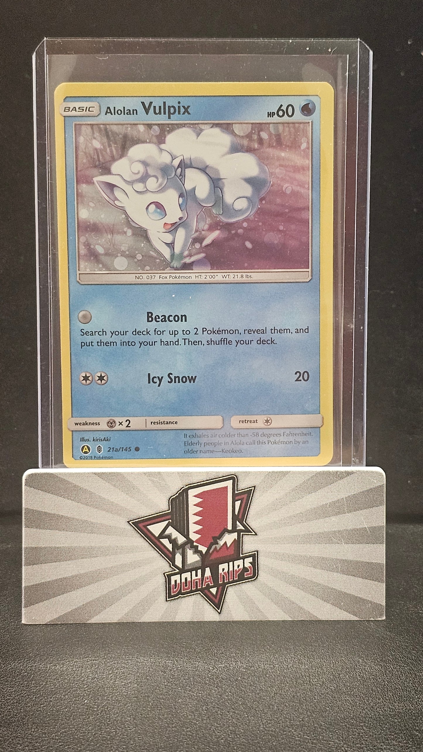 Alolan Vulpix 21a/145 Guardians Rising