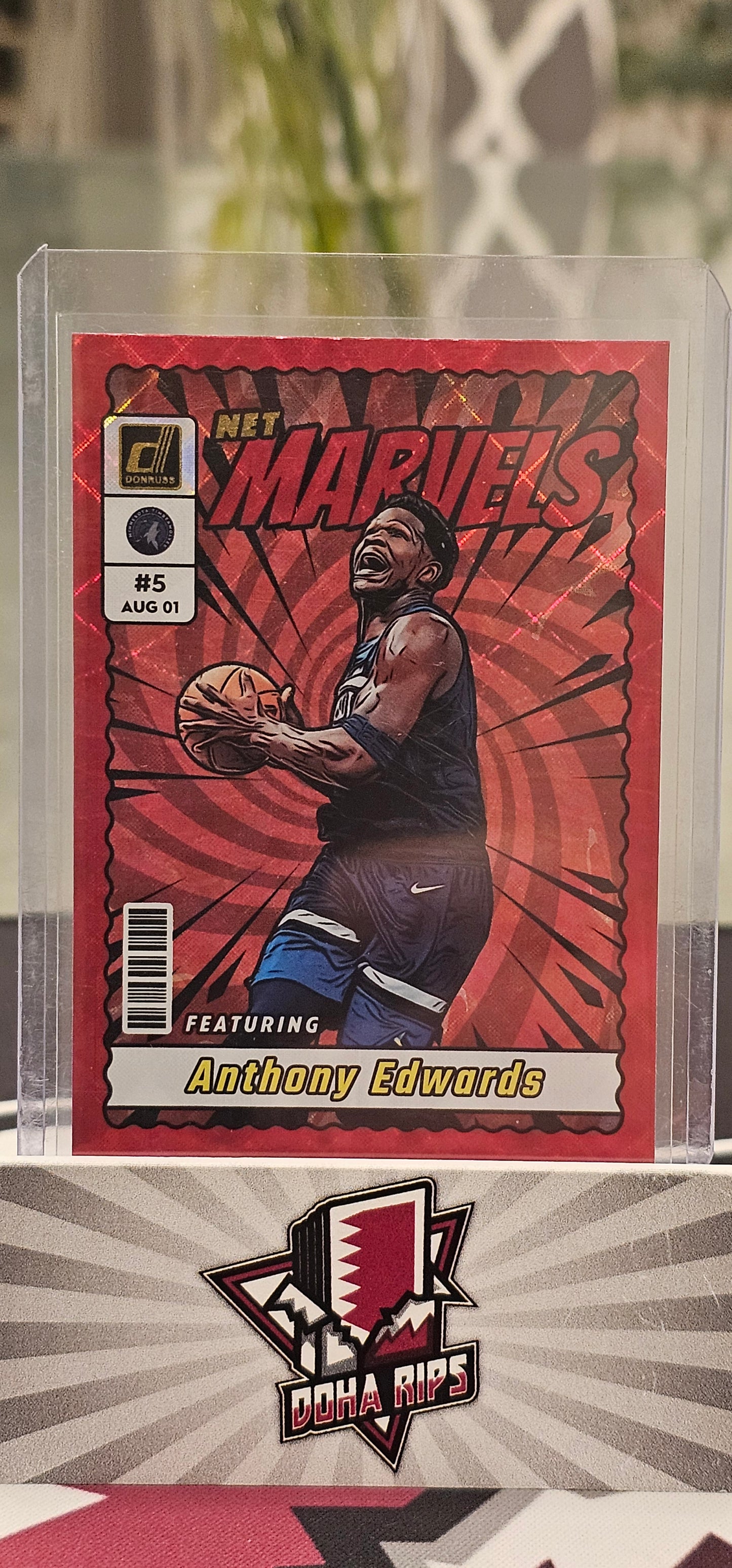 2023/24 Donruss Anthony Edwards Net Marvels Int