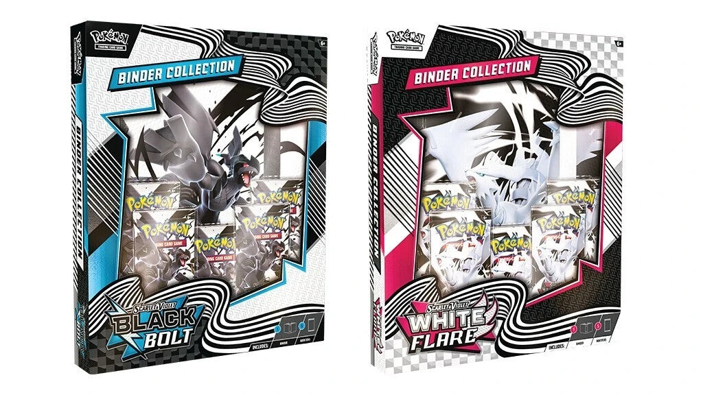 Black Bolt and White Flare Binder Collections