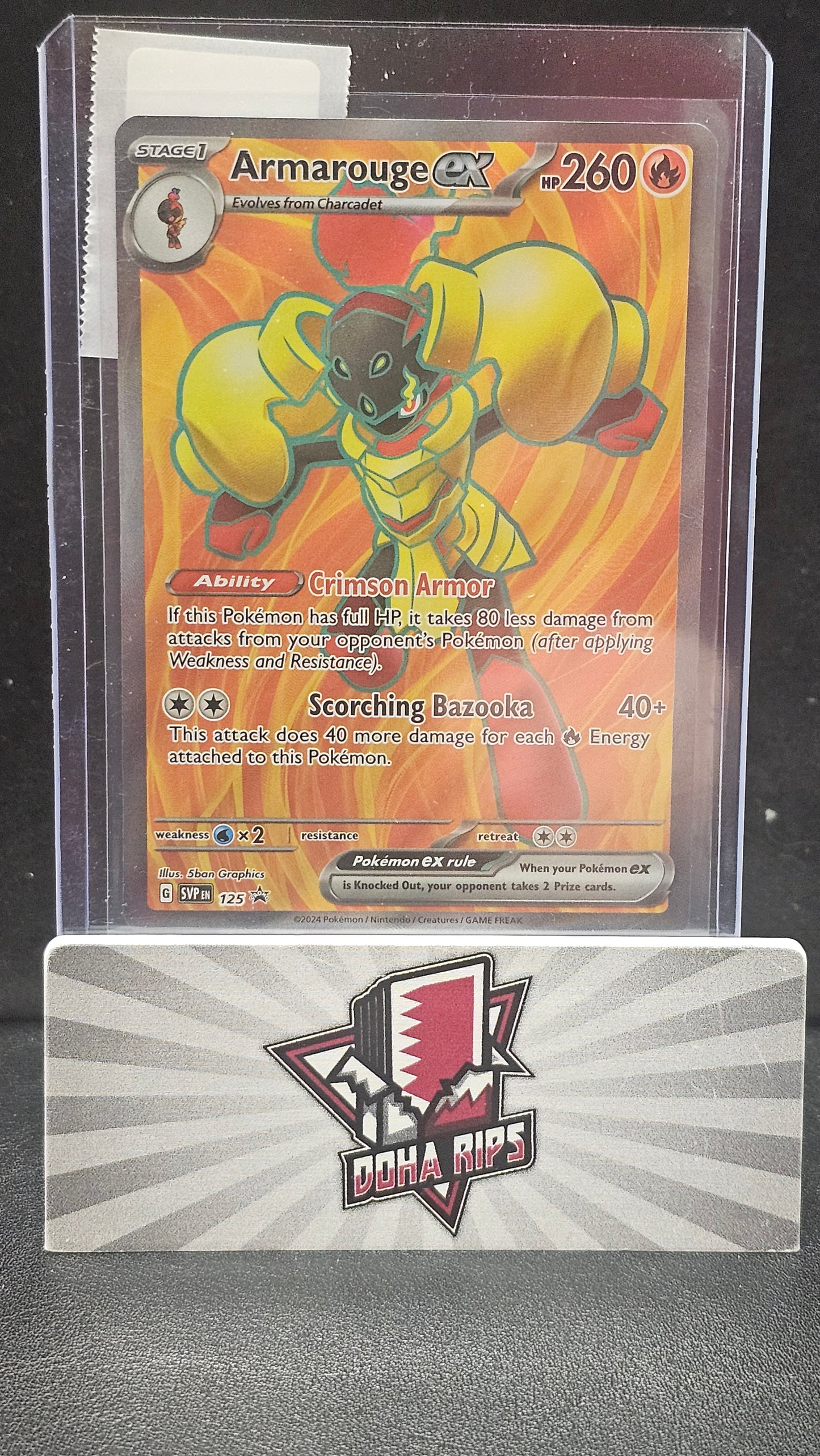 Armarouge EX Black Star Promo SVP 125