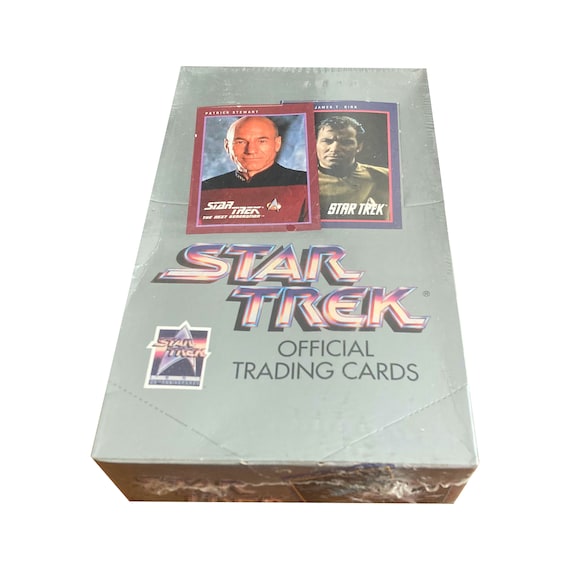 1991 Star Trek Official Trading Card Box