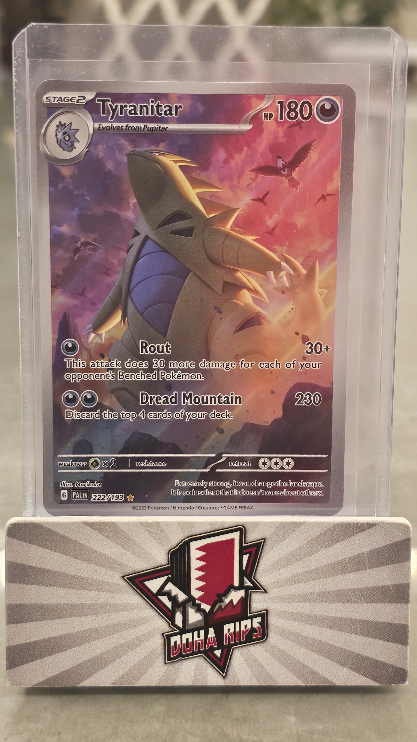 Tyranitar 222/193 Paldea Evolved