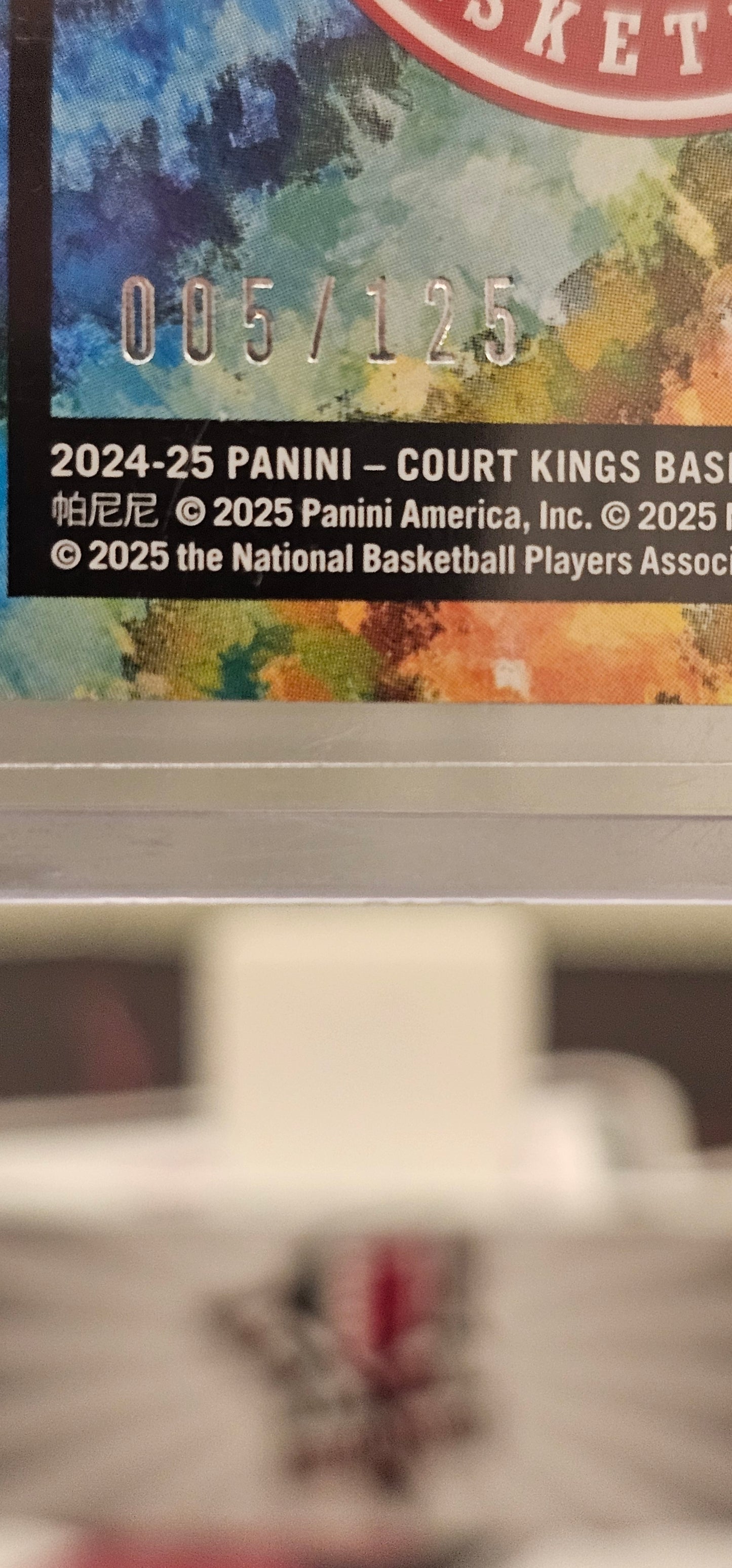 2024/25 Court Kings Zaccharie Risacher Artistry in Motion 005/125