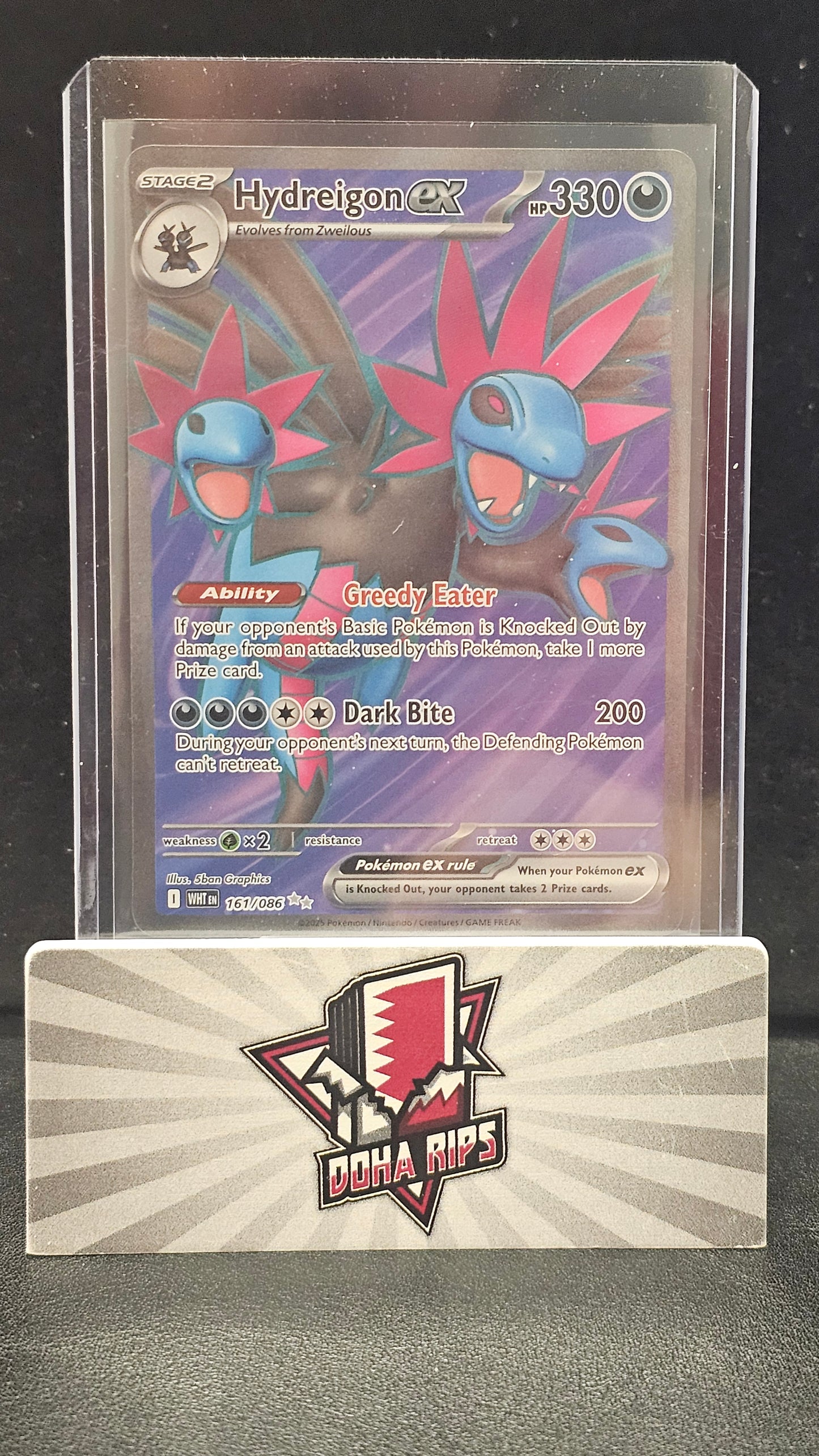 Hydreigon EX 161/086 White Flare