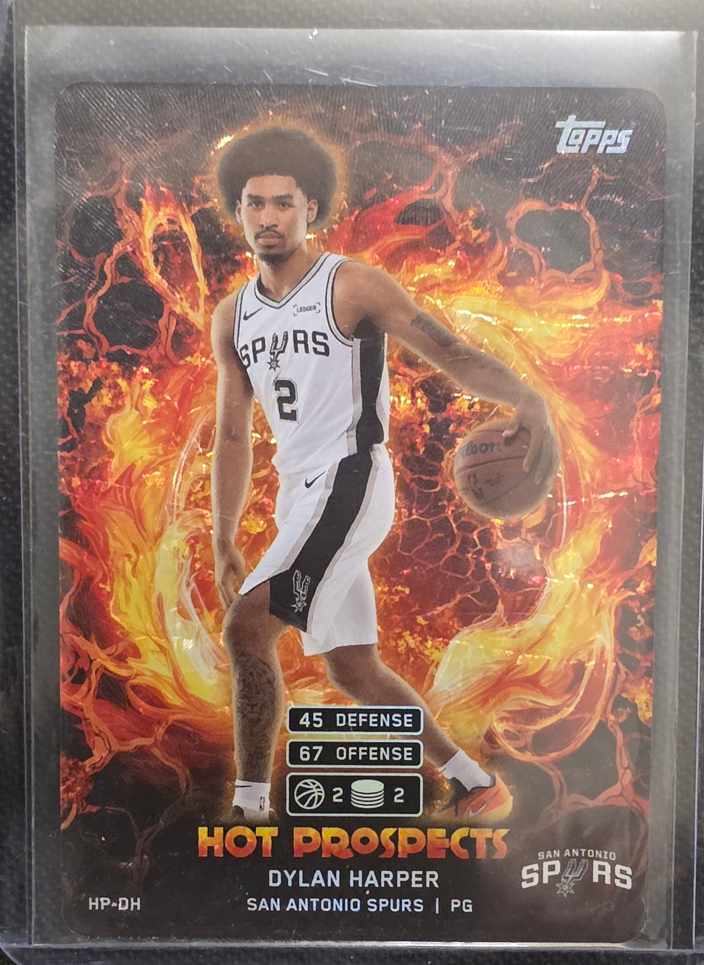 2025/26 Topps Match Attax Dylan Harper Hot Prospects