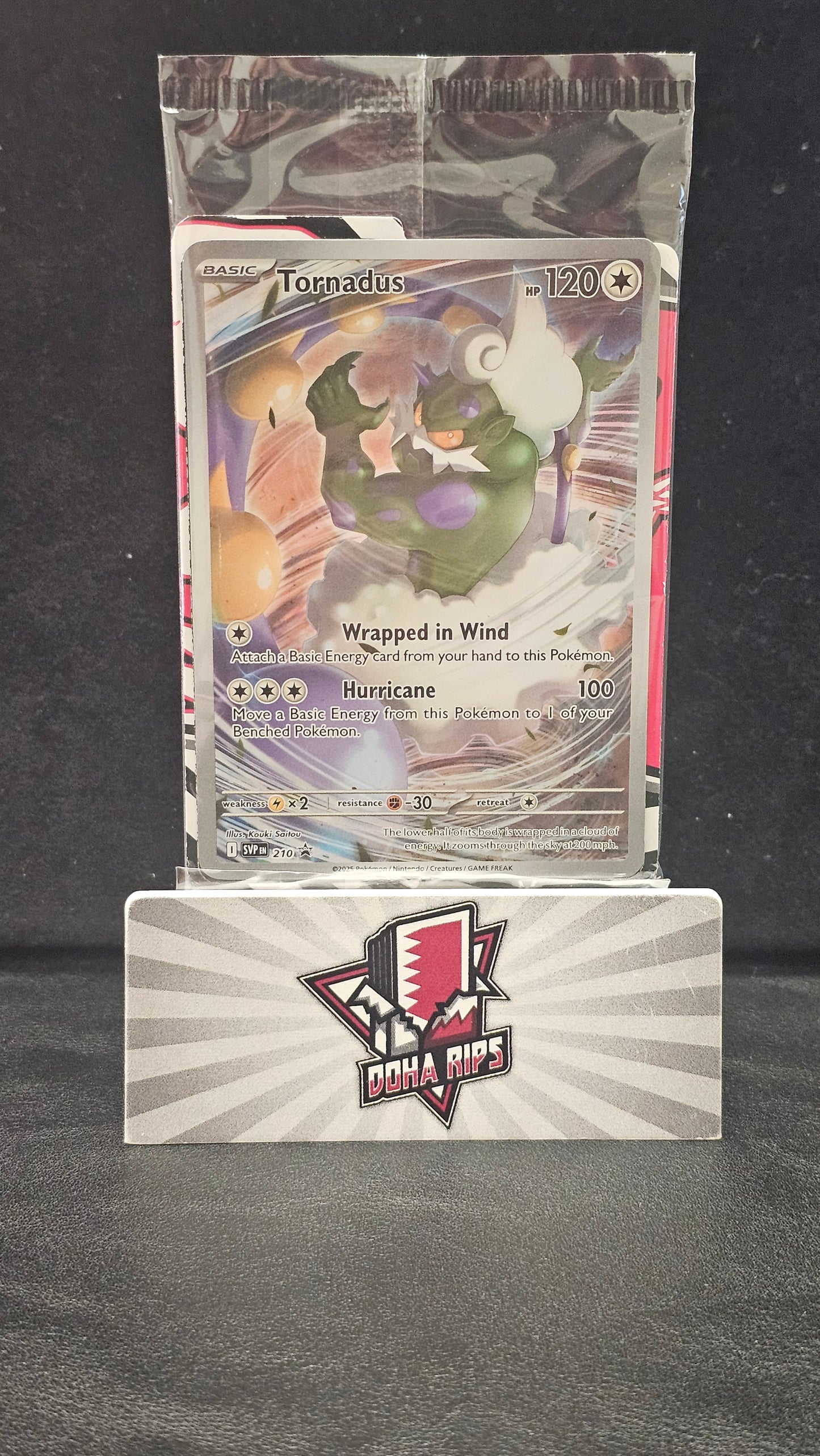 Tornadus Promo Sealed White Flare ETB