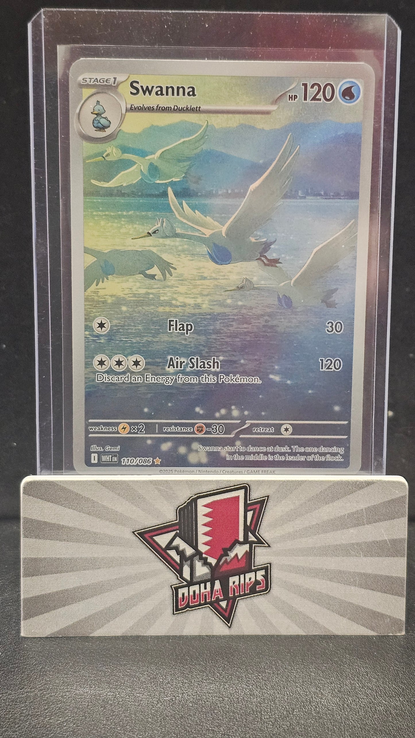 Swanna IR 110/086 White Flare