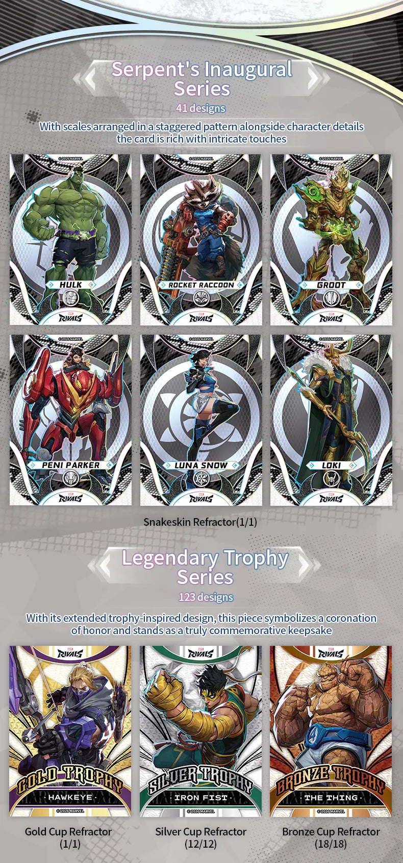Marvel Rivals Eternal Glory Hobby Box