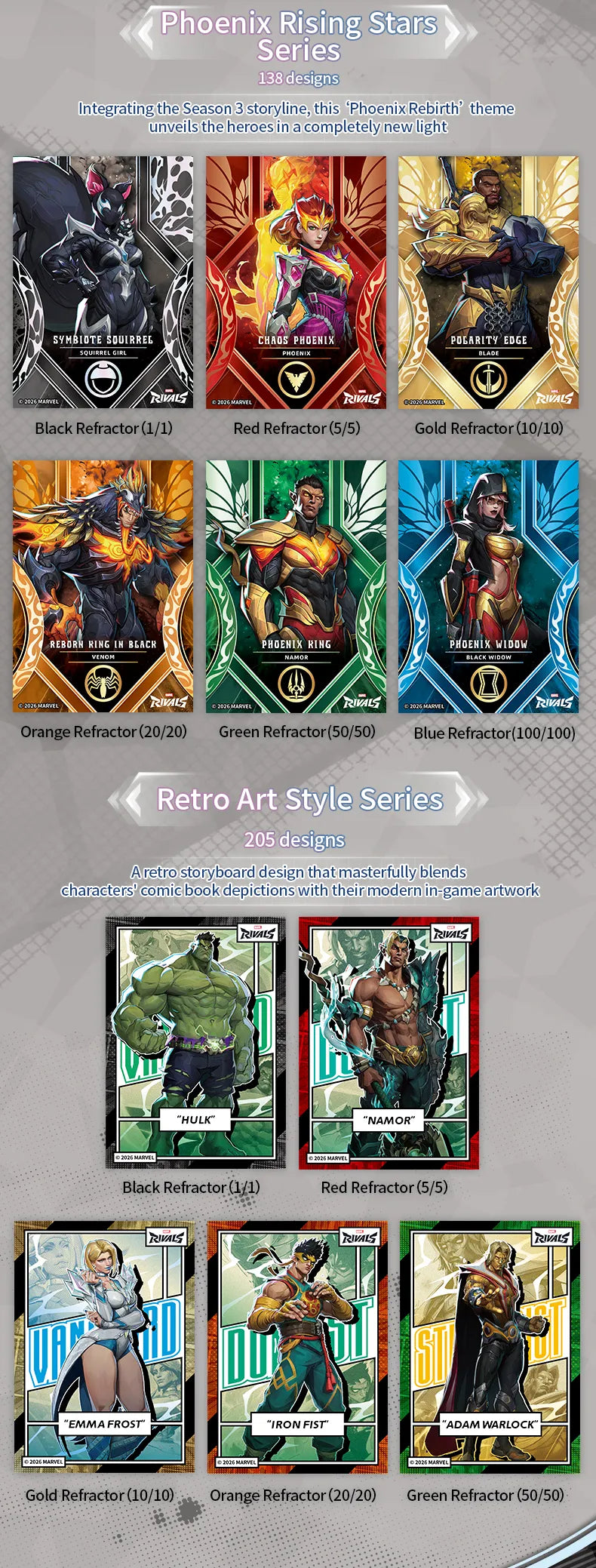 Marvel Rivals Eternal Glory Hobby Box