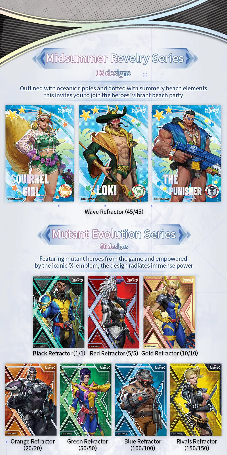 Marvel Rivals Eternal Glory Hobby Box