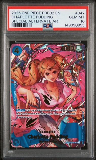 Charlotte Pudding (Alternate Art) PSA 10