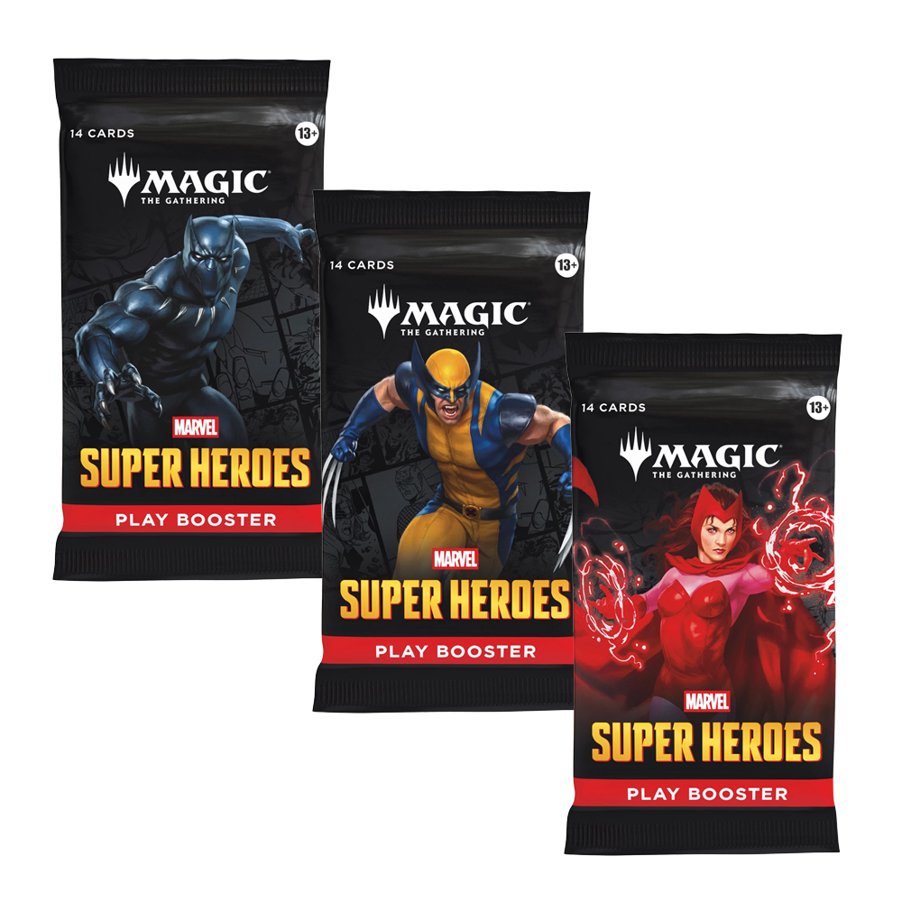 MTG Marvel Super Heroes Play Booster