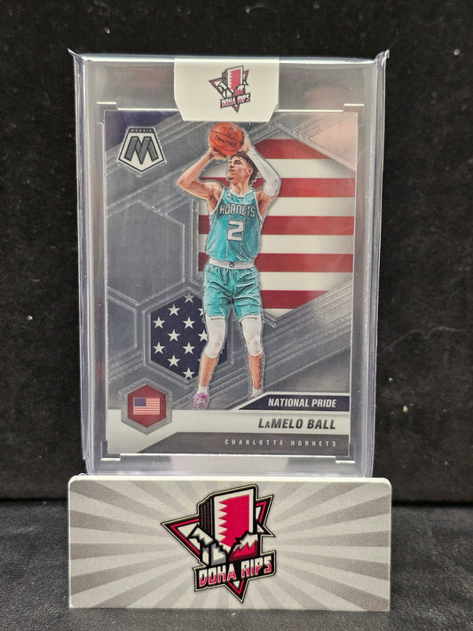 2020/21 Mosaic Lamelo Ball National Pride RC