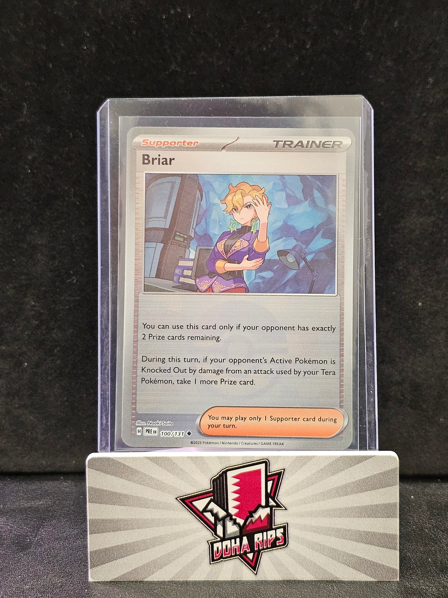 Briar Pokeball 100/131 Prismatic Evolution