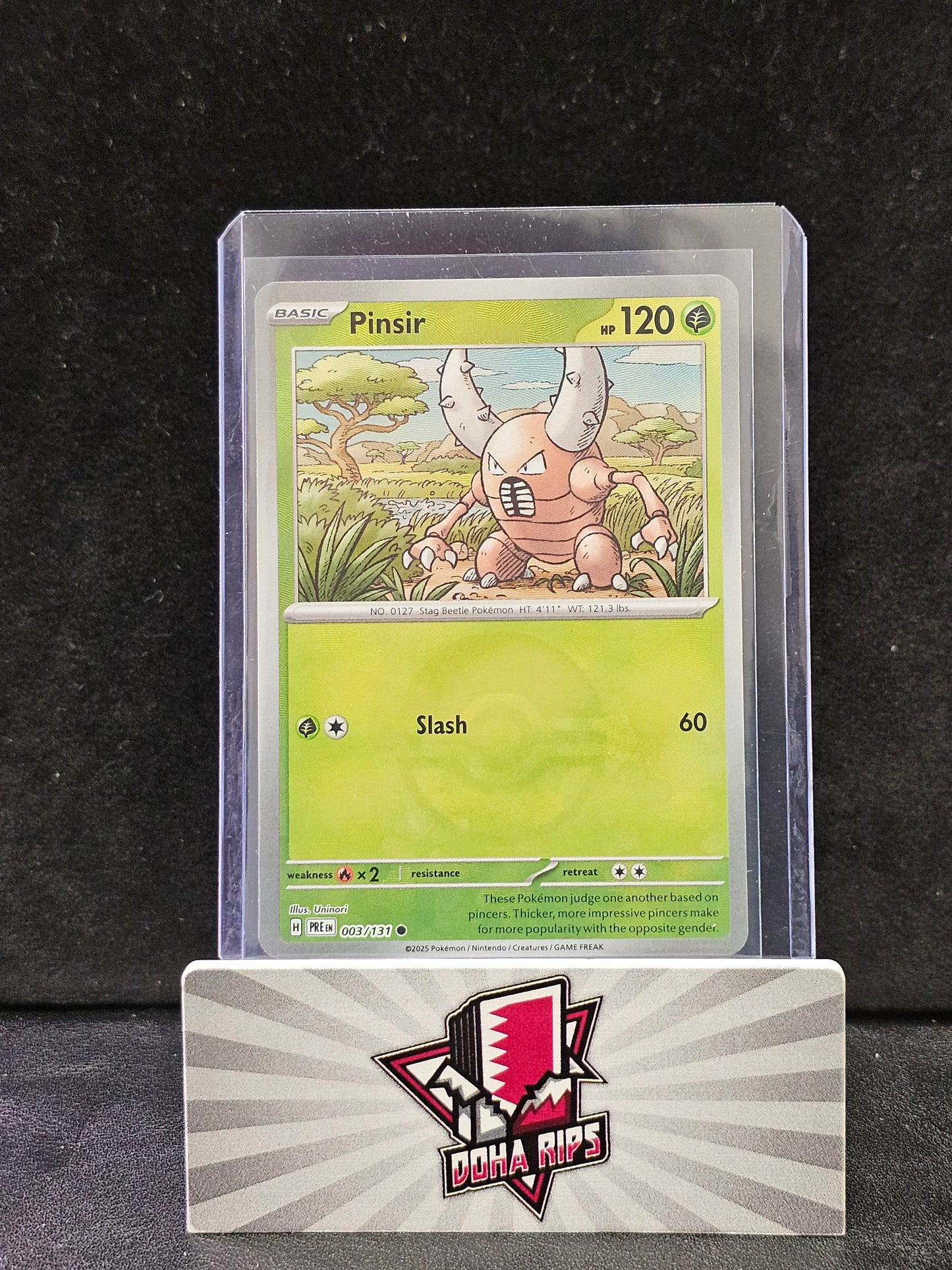 Pinsir Pokeball 003/131 Prismatic Evolution