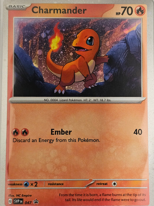 Charmander Black Star Promo SVI 047