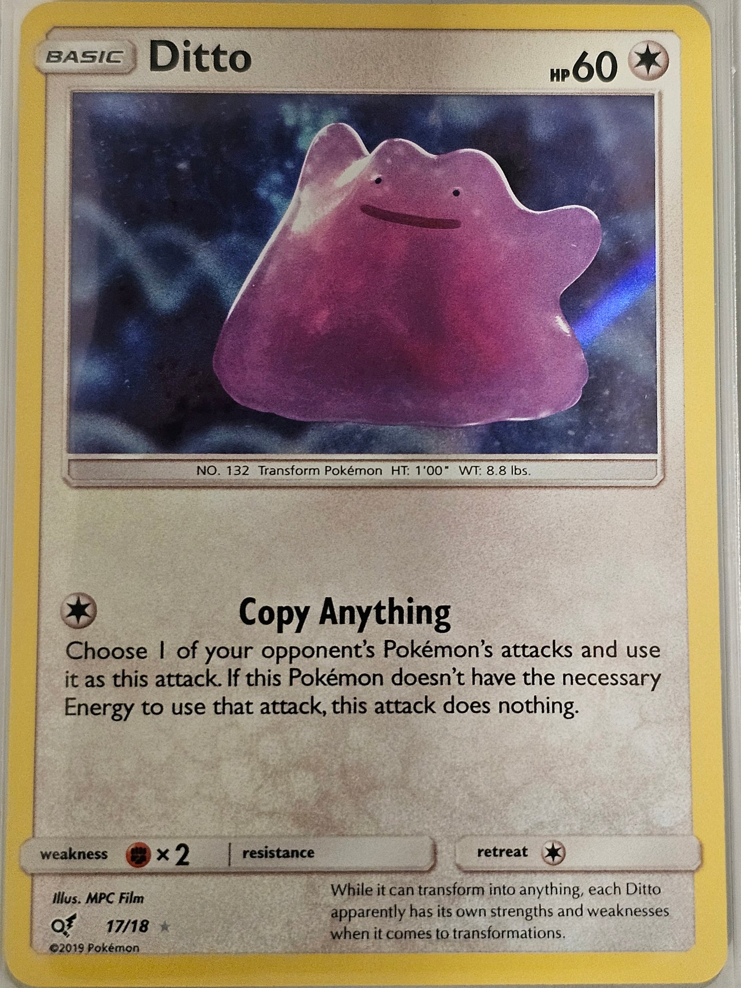 Ditto 17/18 Detective Pikachu