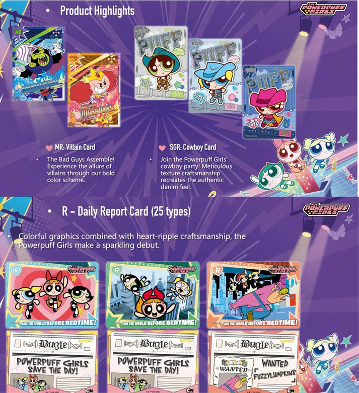 The Powerpuff Girls Starlight Edition Series 01 Booster Box