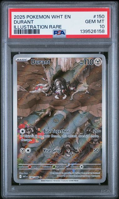 Durant 150/086 White Flare PSA 10