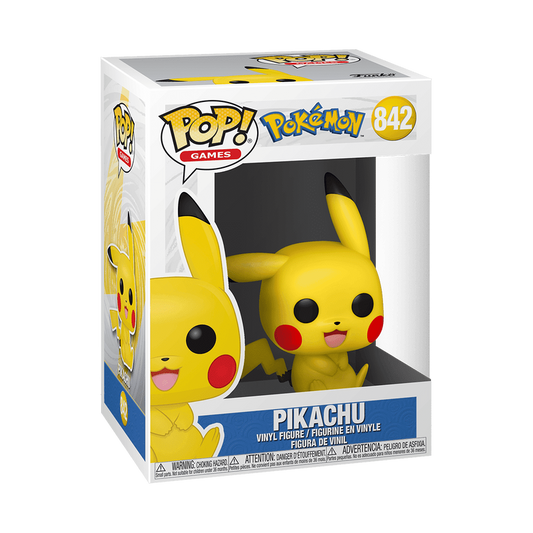 Pikachu Sitting Funko Pop Figure