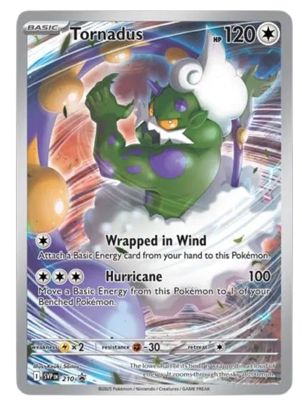 Tornadus 210 Black Bolt and White Flare