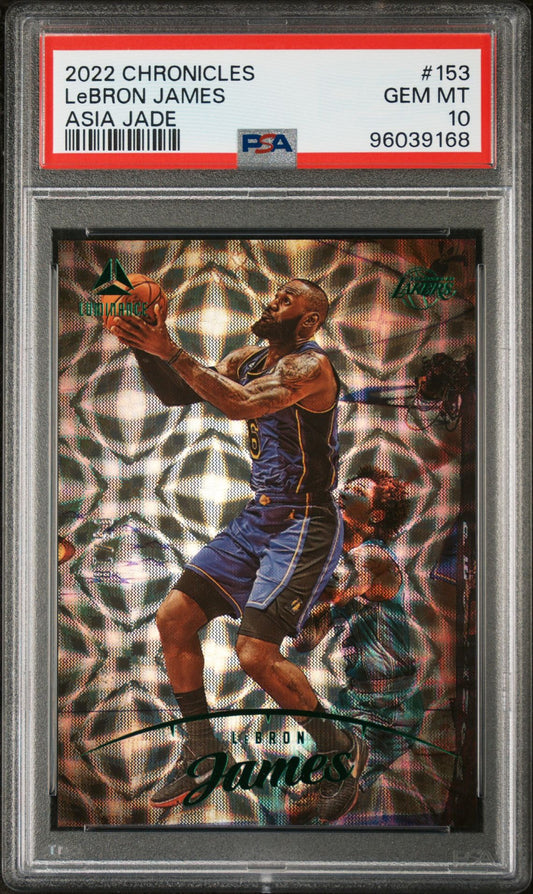 2022 Chronicles Asia Jade Lebron James PSA 10