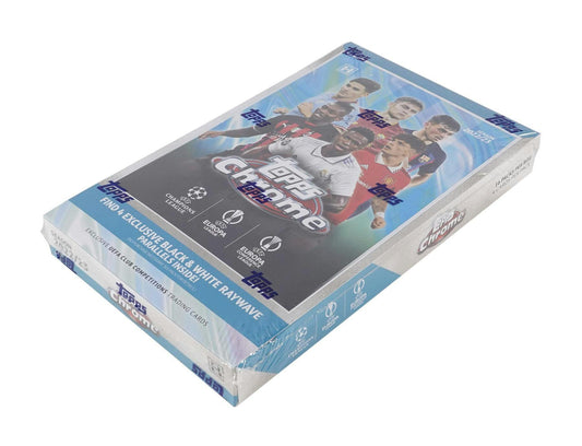 2022/23 Topps Chrome UEFA Club Competions Soccer Hobby Lite Box