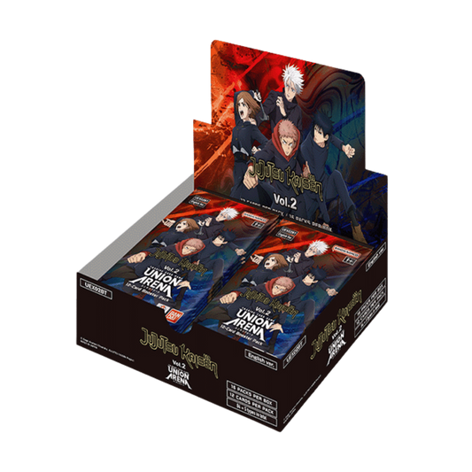 JuJuTsu Kaisen Vol 2 Union Arena Booster Box