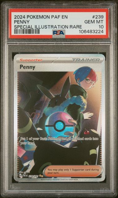 Penny 239/091 Paldean Fates PSA 10
